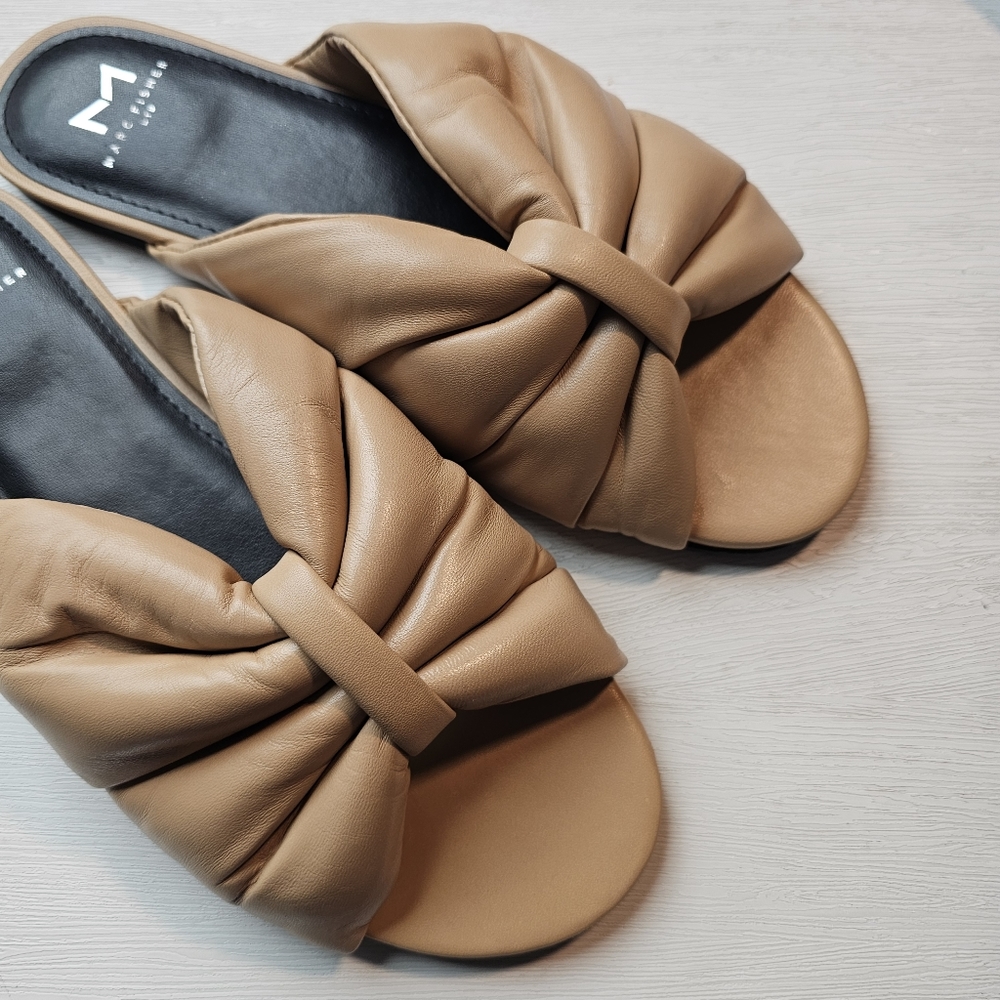 Marc Fisher | Shoes | Marc Fisher Tan Olita Sandals New Without Tags | SZ 7 - Picture 3 of 6